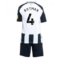 Newcastle United Sven Botman #4 Koszulka Podstawowa dzieci 2024-25 Krótki Rękaw (+ krótkie spodenki)